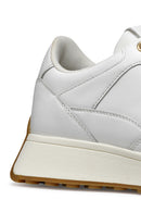 Geox Kadın Beyaz D Amabel A - Nappa Bağcıklı Deri Sneaker | Derimod Geox Kadın Beyaz D Amabel A - Nappa Bağcıklı Deri Sneaker | Derimod