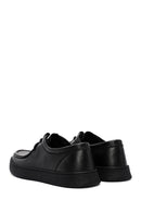 Male Black Lace-up Leather Casual Shoes | Derimod Male Black Lace-up Leather Casual Shoes | Derimod