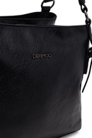 Woman Black Long-Strap Shoulder Bag | Derimod Woman Black Long-Strap Shoulder Bag | Derimod