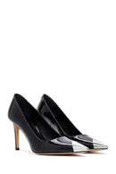 Women's Black Heeled Leather Shoes | Derimod Women's Black Heeled Leather Shoes | Derimod
