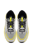 Derimod Studio Men's Gray Lace-Up Thick-Soled Sneaker | Derimod Derimod Studio Men's Gray Lace-Up Thick-Soled Sneaker | Derimod