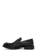 Erkek Siyah Deri Klasik Loafer | Derimod Erkek Siyah Deri Klasik Loafer | Derimod