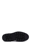 Men's Black Zippered Leather Casual Boots | Derimod Men's Black Zippered Leather Casual Boots | Derimod