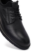 Male Black Lace-up Leather Casual Shoes | Derimod Male Black Lace-up Leather Casual Shoes | Derimod