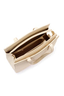 Women's Cream Long Strap Classic Handbag | Derimod Women's Cream Long Strap Classic Handbag | Derimod