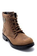 Men's Darkwood Nubuck Boots | Derimod Men's Darkwood Nubuck Boots | Derimod