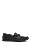 Erkek Siyah Deri Casual Loafer | Derimod Erkek Siyah Deri Casual Loafer | Derimod