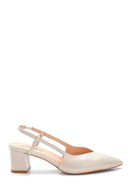 Women's Leather Thick Heeled Shoes | Derimod Women's Leather Thick Heeled Shoes | Derimod