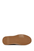 Erkek Siyah Bağcıklı Deri Sneaker | Derimod Erkek Siyah Bağcıklı Deri Sneaker | Derimod