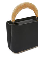 Kadın Siyah Uzun Askılı Mini Kol Çantası | Derimod Kadın Siyah Uzun Askılı Mini Kol Çantası | Derimod