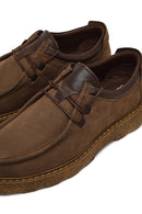 Male Mink Nubuck Leather Casual Shoes | Derimod Male Mink Nubuck Leather Casual Shoes | Derimod