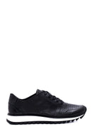 Erkek Deri Delikli Sneaker | Derimod Erkek Deri Delikli Sneaker | Derimod
