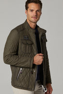 Asensio Men's Leather Jacket | Derimod Asensio Men's Leather Jacket | Derimod