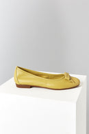 Women's Leather Ballerinas with Bow Detail | Derimod Women's Leather Ballerinas with Bow Detail | Derimod