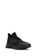 Erkek Siyah Bağcıklı Kumaş Sneaker | Derimod Erkek Siyah Bağcıklı Kumaş Sneaker | Derimod
