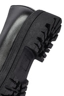 Derimod Gritti Kadın Siyah Deri Maskülen Loafer | Derimod Derimod Gritti Kadın Siyah Deri Maskülen Loafer | Derimod