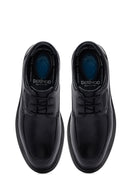 Male Black Lace-up Leather Casual Shoes | Derimod Male Black Lace-up Leather Casual Shoes | Derimod