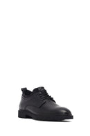 Male Black Lace-up Leather Casual Shoes | Derimod Male Black Lace-up Leather Casual Shoes | Derimod