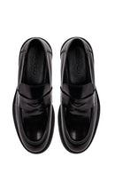 Erkek Siyah Deri Casual Loafer | Derimod Erkek Siyah Deri Casual Loafer | Derimod