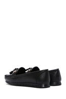 Kadın Siyah Püskül Detaylı Loafer | Derimod Kadın Siyah Püskül Detaylı Loafer | Derimod