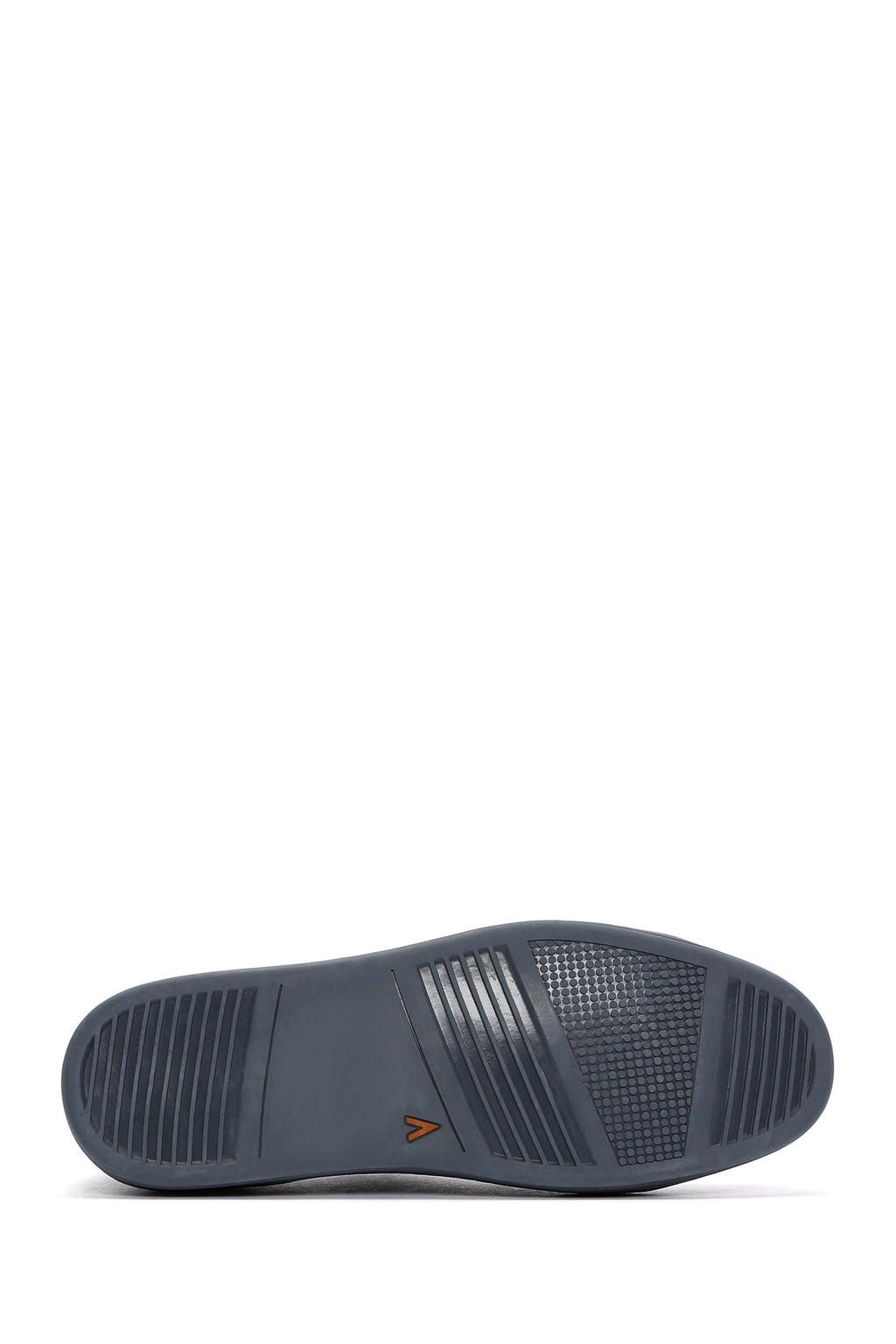 Erkek Lacivert Deri Sneaker