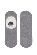 Male Gray Bamboo Ankle Socks | Derimod