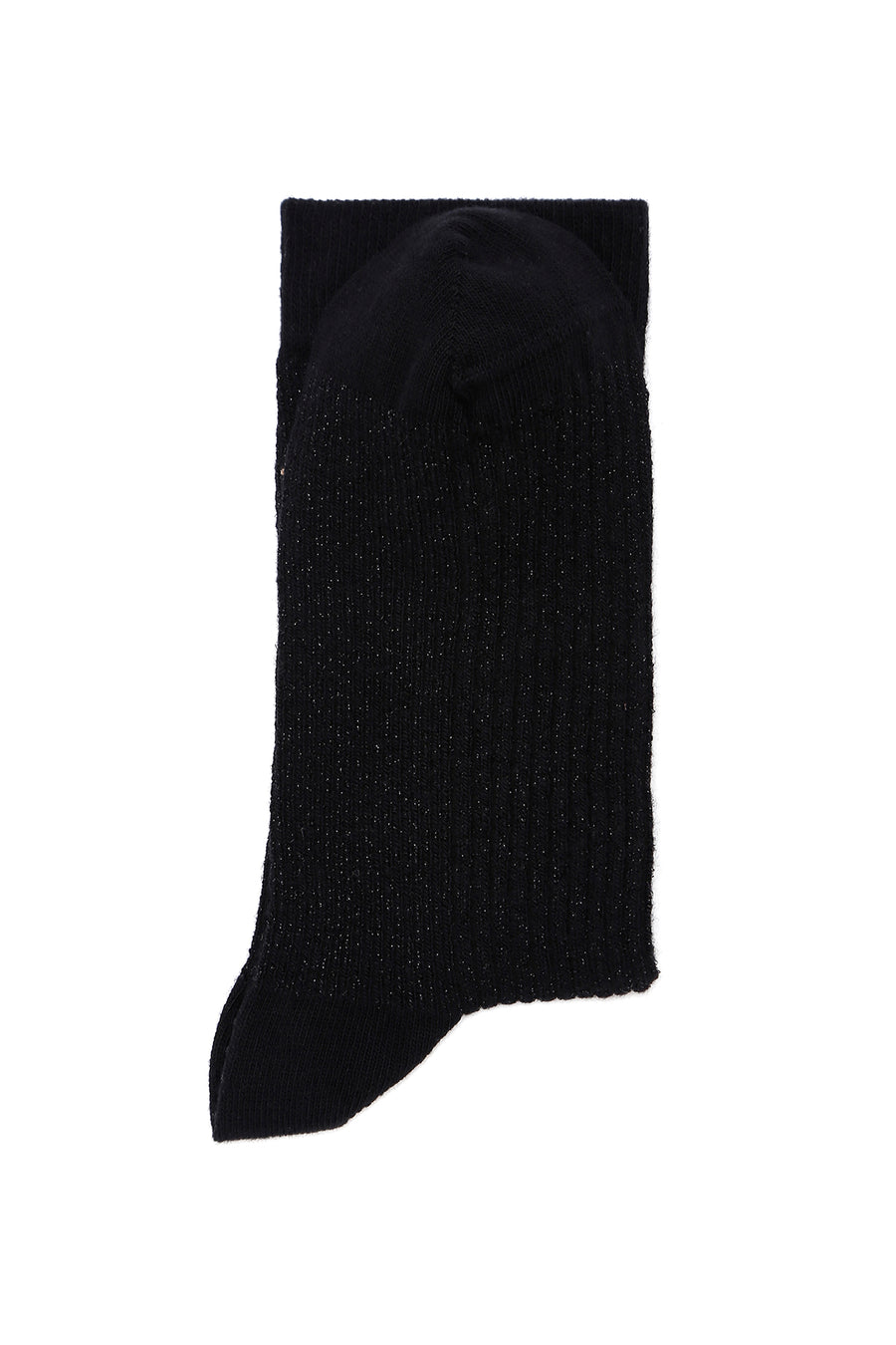 Women's Black Cotton Socks