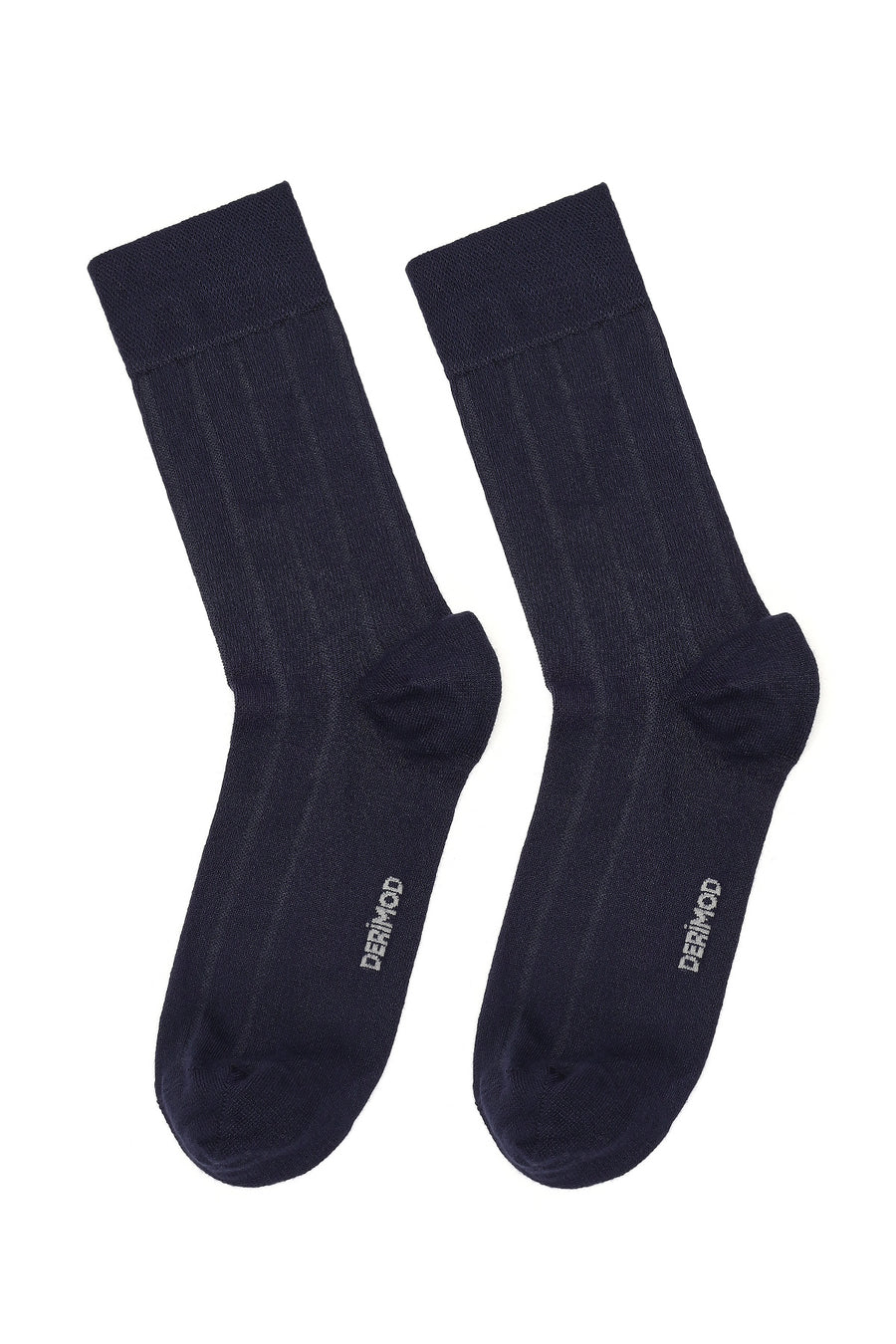 Erkek Lacivert Bambu Uzun Çorap 000A2C35136F | Derimod