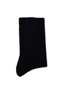 Male Black Cotton Socks | Derimod