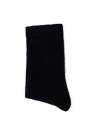 Male Black Cotton Socks | Derimod