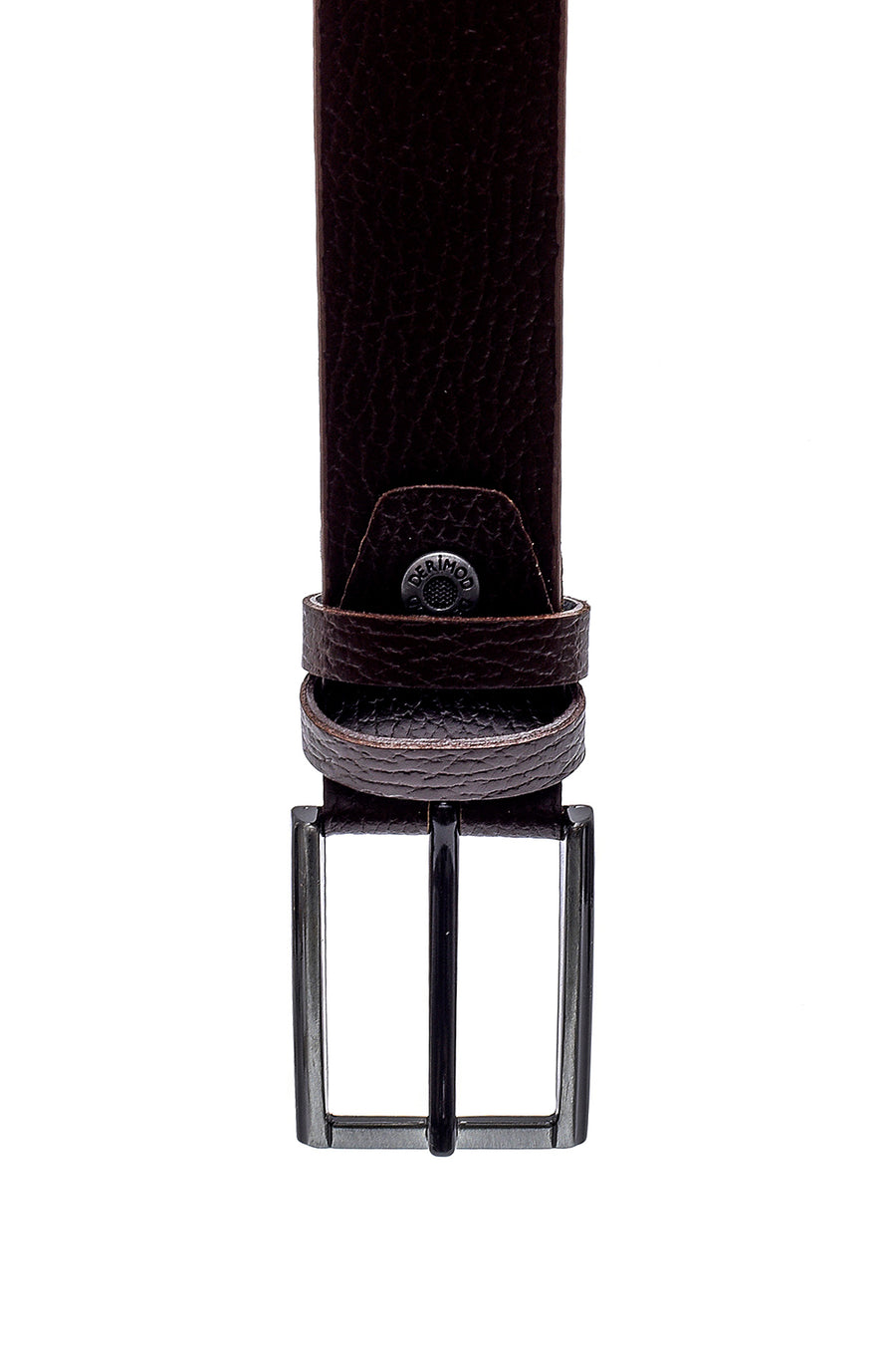 Men's Brown Leather Belt