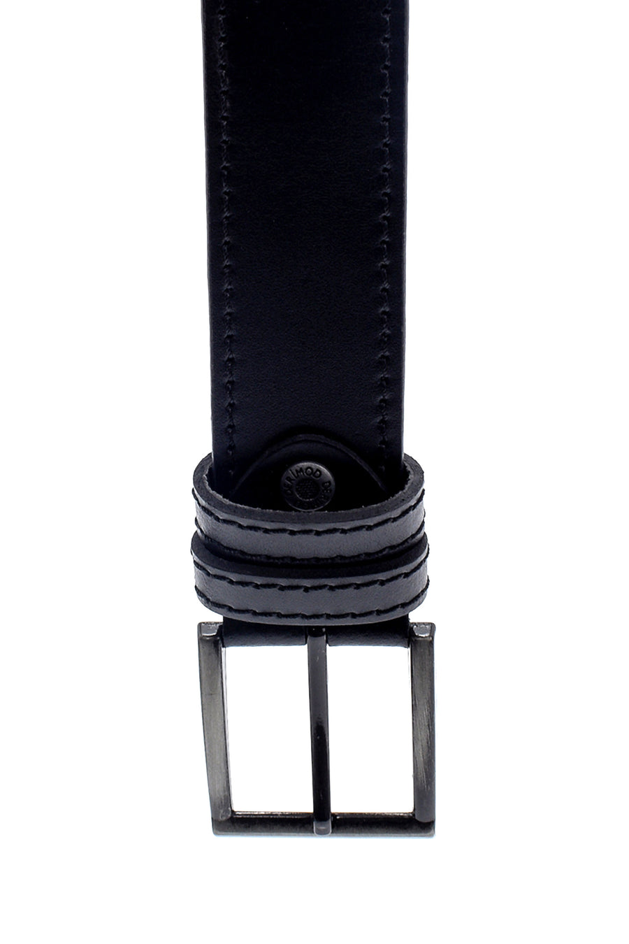 Men's Black Leather Belt