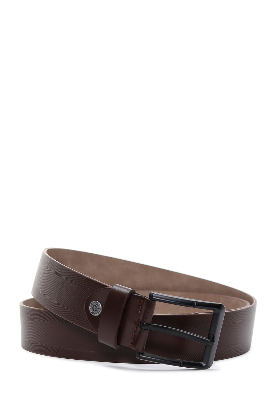 Men's Brown Leather Belt 000A2D1302726 | Derimod