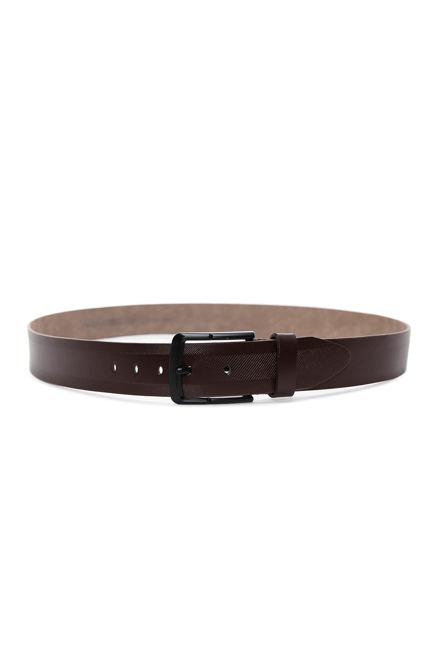 Men's Brown Leather Belt