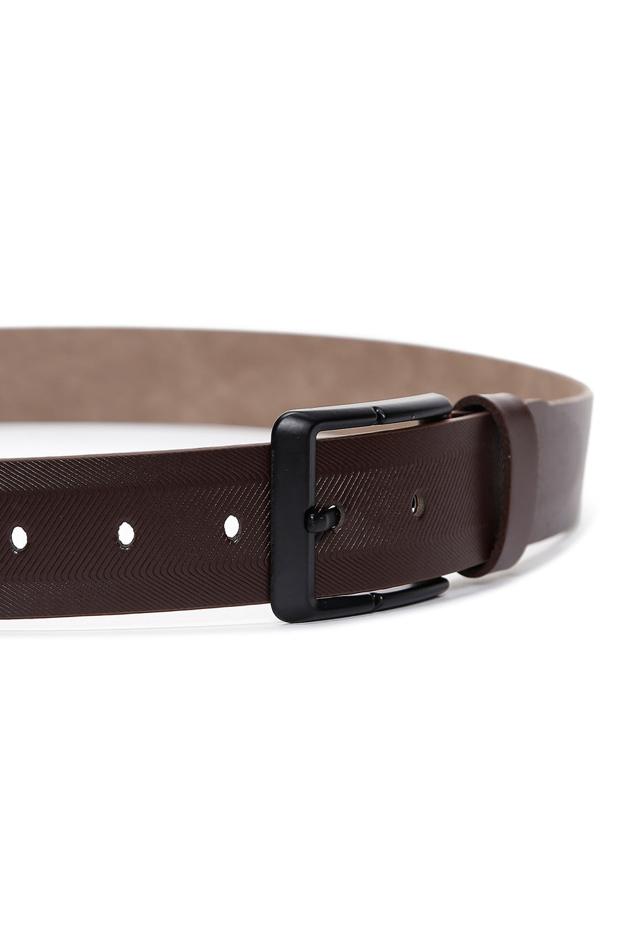 Men's Brown Leather Belt