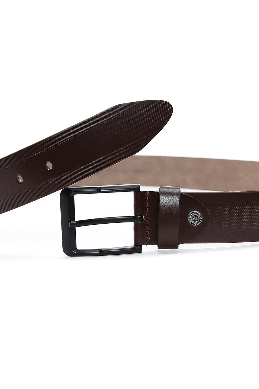 Men's Brown Leather Belt