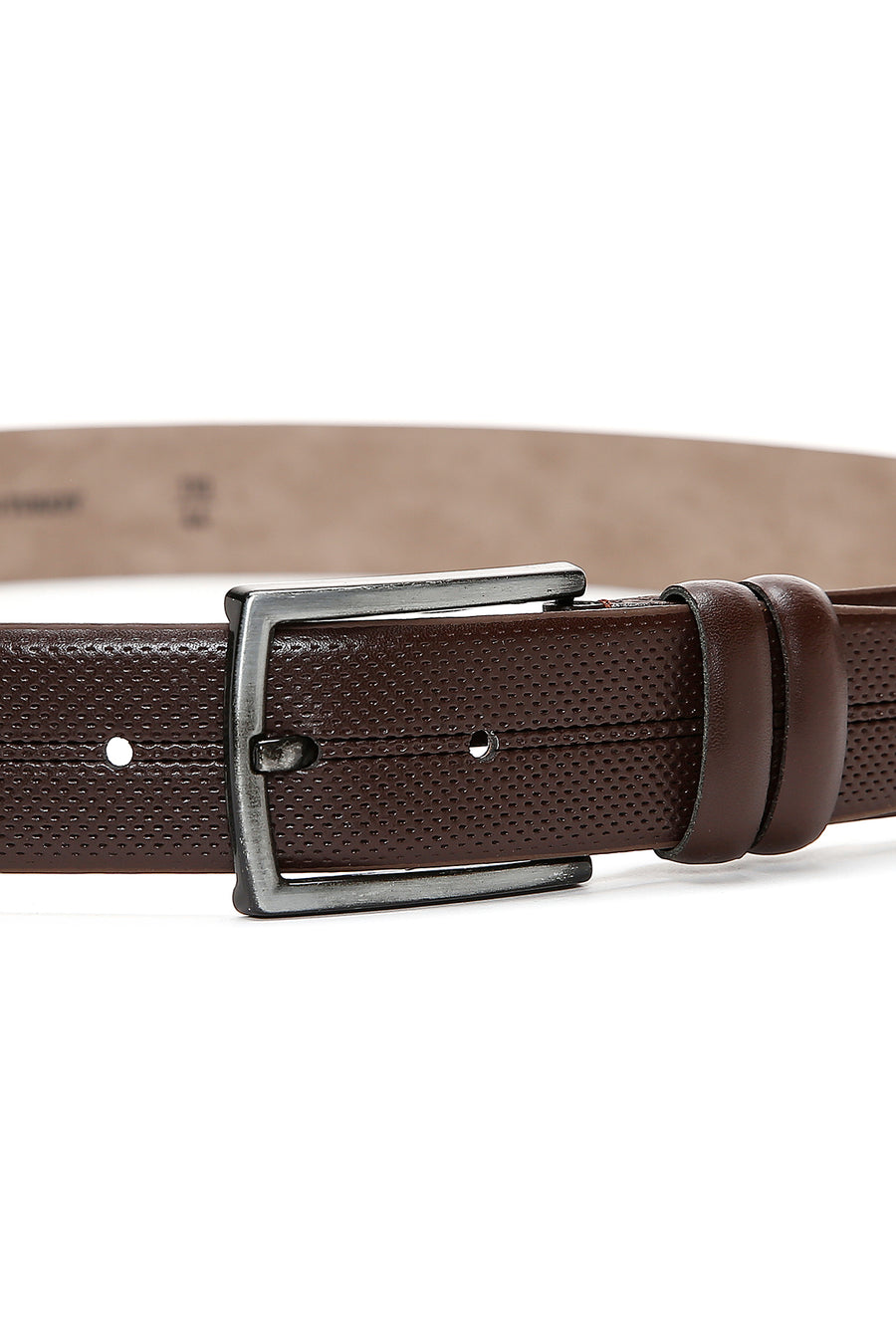 Men's Brown Leather Belt