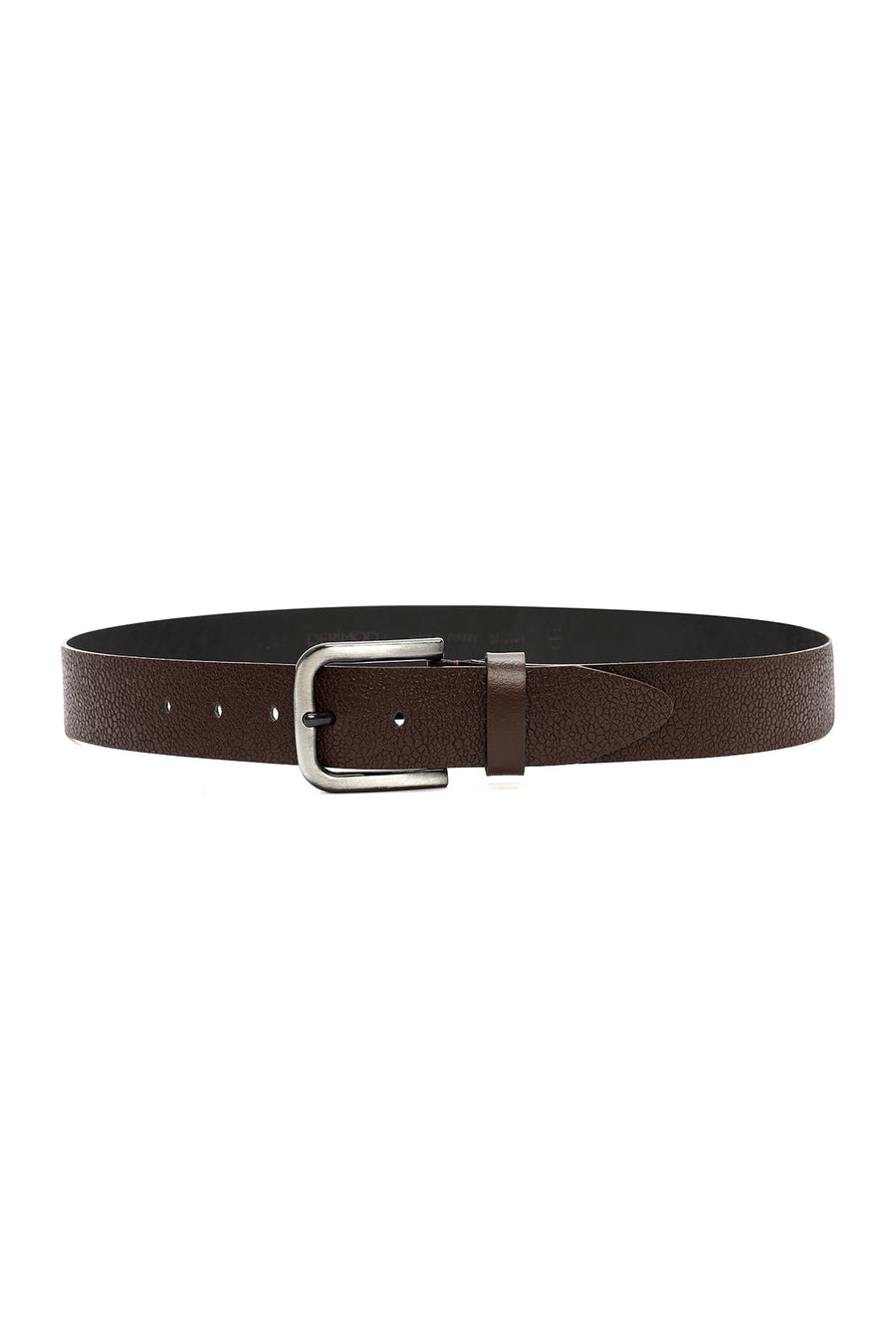 
Men's Brown Printed Leather Belt
