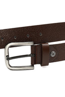 
Men's Brown Printed Leather Belt
 | Derimod