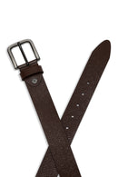 
Men's Brown Printed Leather Belt
 | Derimod