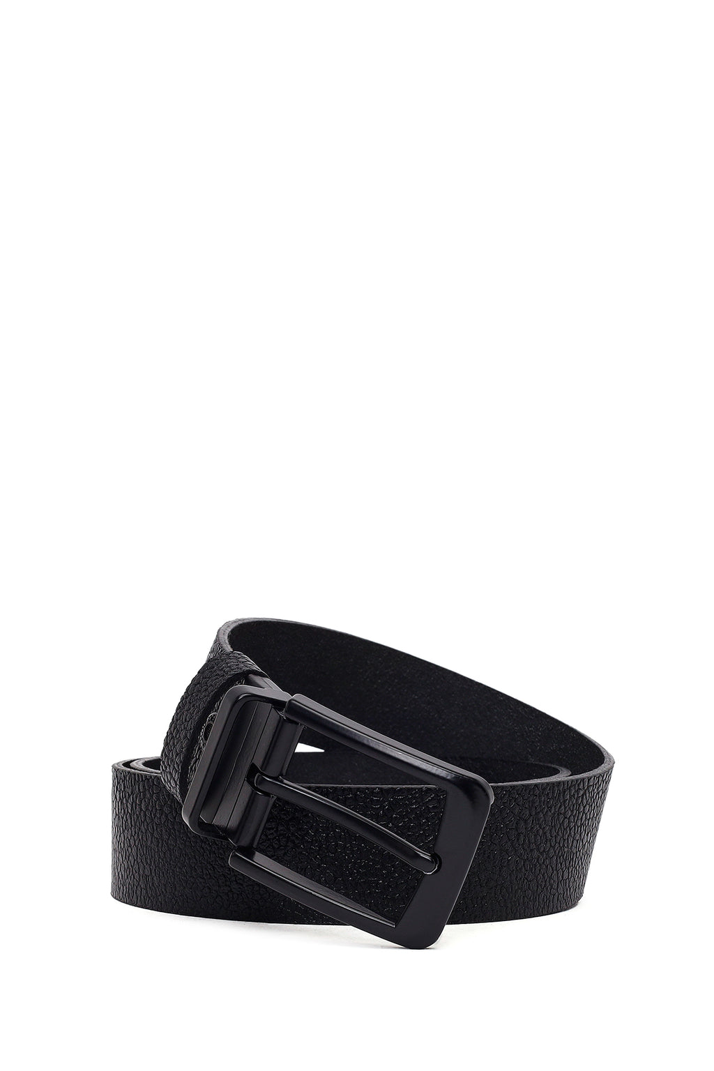 Erkek Siyah Deri Kemer