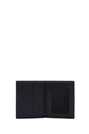 Men's Navy Blue Leather Card Holder | Derimod
