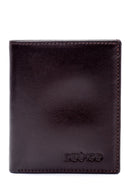 Men's Brown Leather Card Holder | Derimod