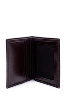 Men's Brown Leather Card Holder | Derimod