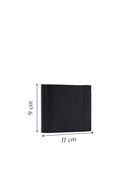 Men's Black Leather Wallet | Derimod