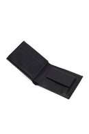 Men's Black Leather Wallet | Derimod
