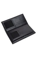 Men's Black Leather Wallet | Derimod