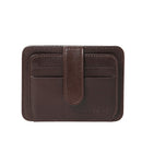 Men's Brown Leather Card Holder | Derimod