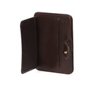Men's Brown Leather Card Holder | Derimod