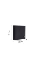 Men's Black Leather Wallet | Derimod